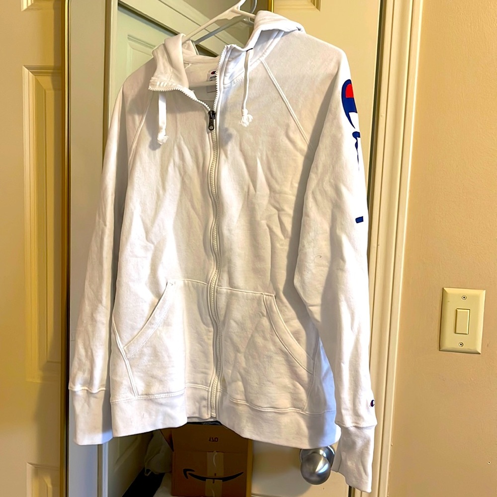 Champion white jacket